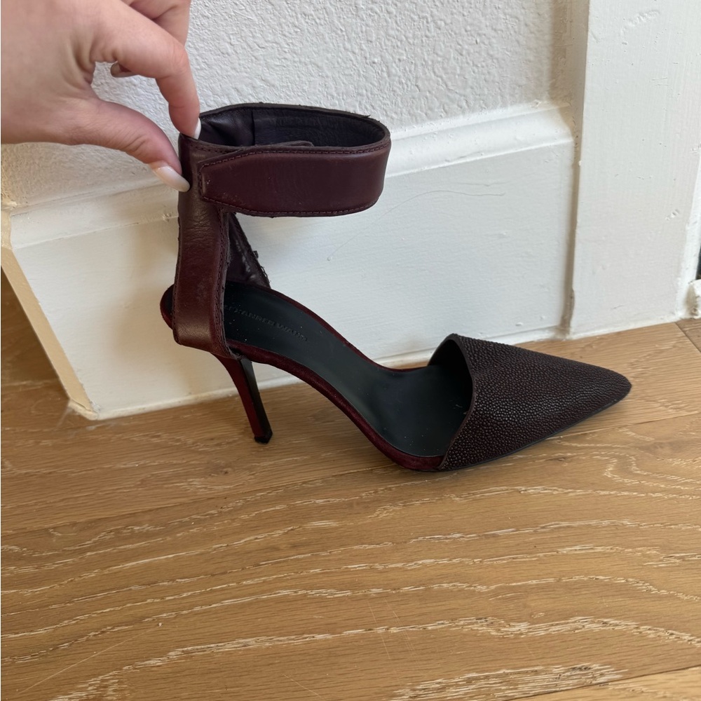 Alexander Wang Maroon Heels - Size 36/ 6 in US